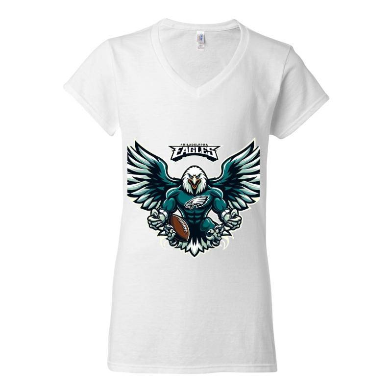 Philadelphia Eagles V-Neck T-Shirt