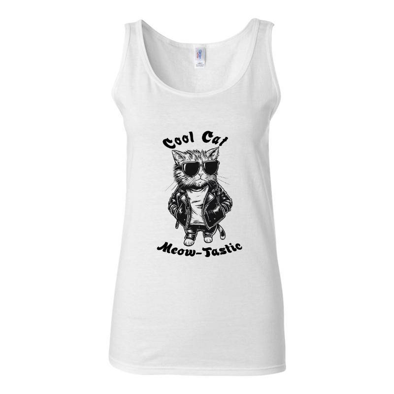 Cool Cat Tank Top T-Shirt