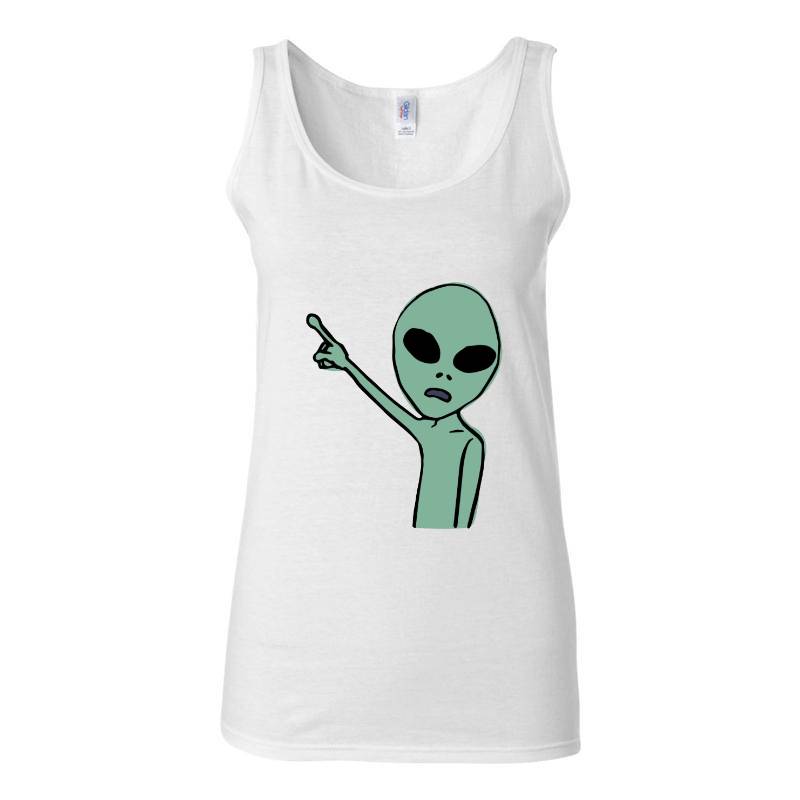 Alien Tank Top T-Shirt