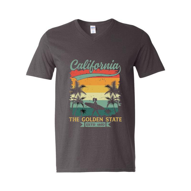 California V-Neck T-Shirt