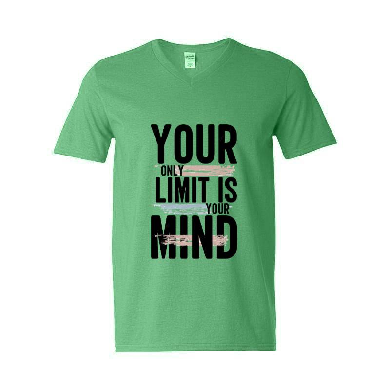 Your Only Limit Is Your Mind V-Neck T-Shirt