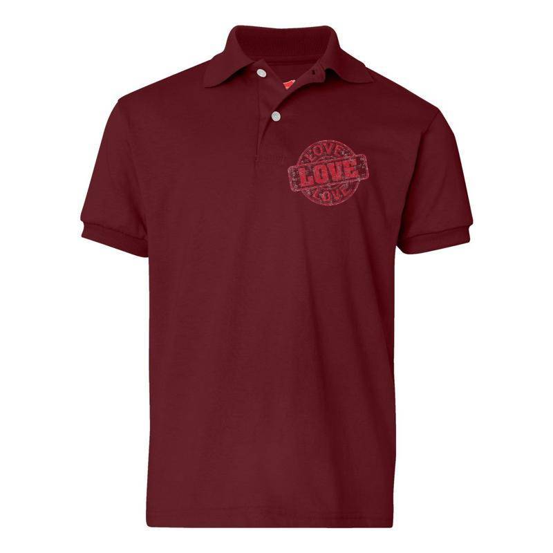 Valentine's Day Polo T-Shirt