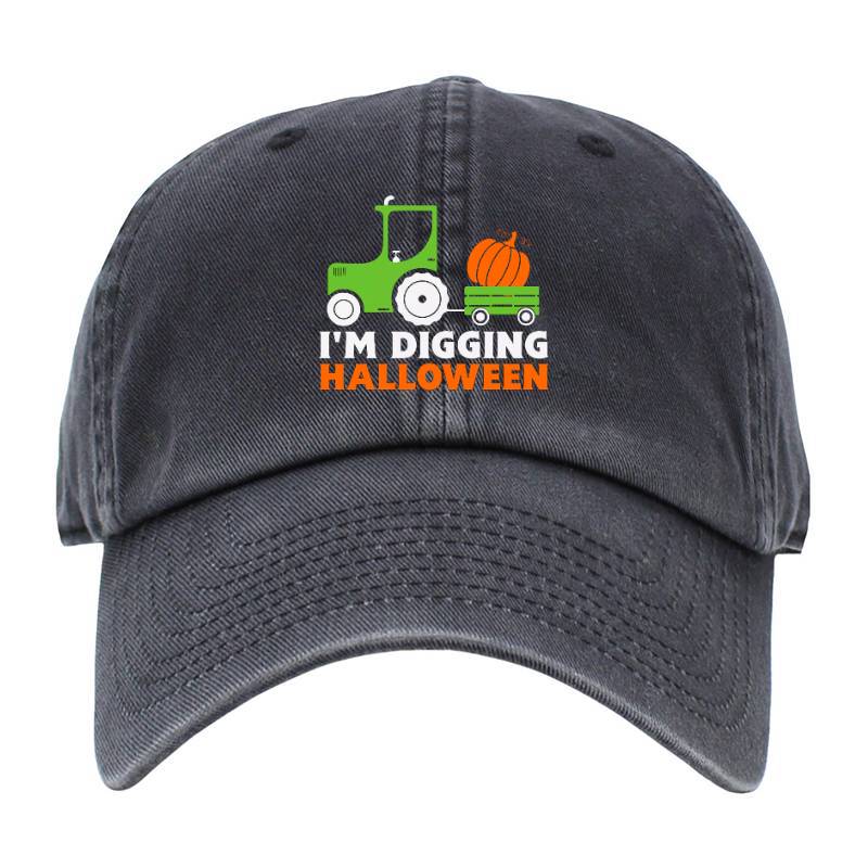 Im Digging Halloween Baseball Cap