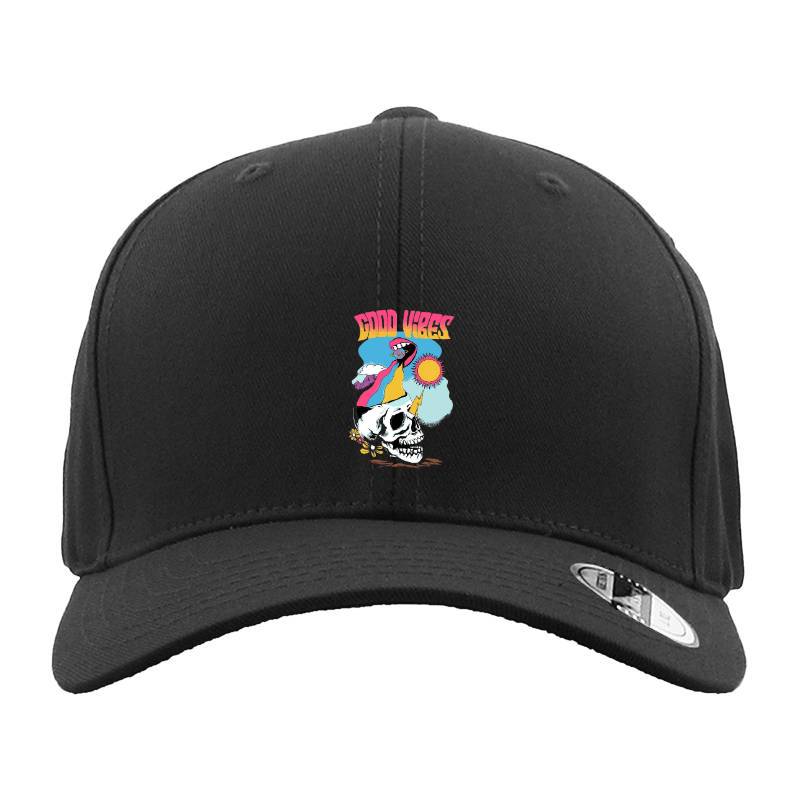 Good Vibes Skull Hat