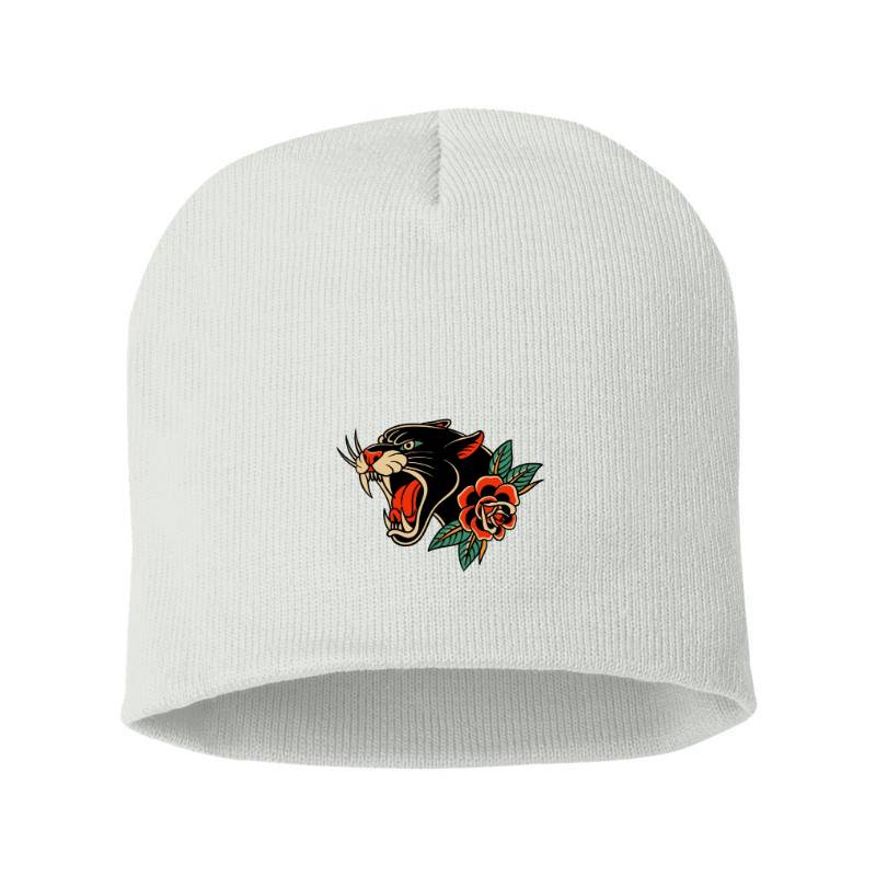 Rose and Tiger Beanie