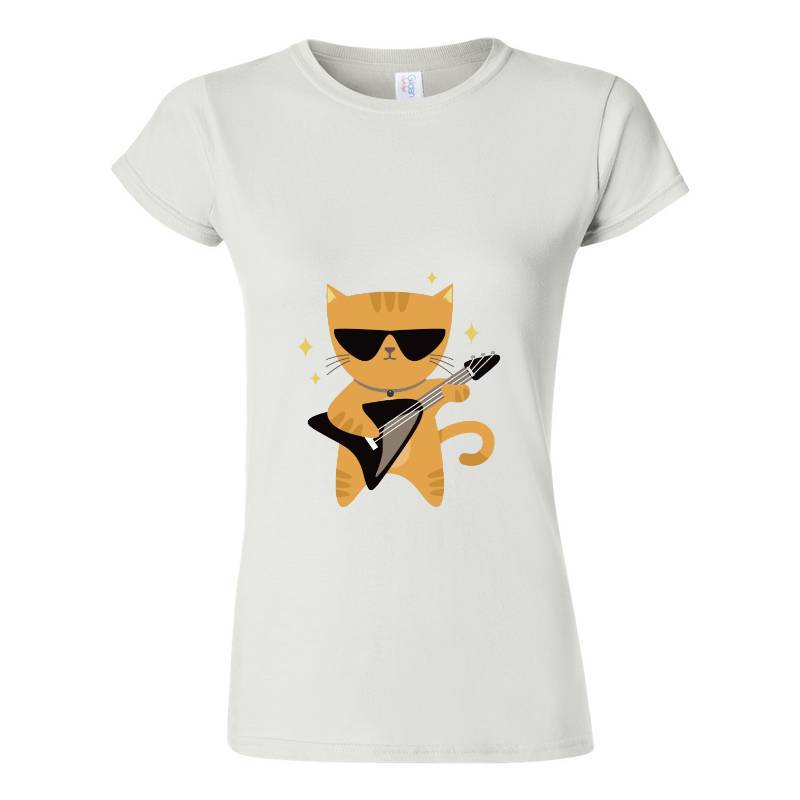 Cat Guitar T-Shirt