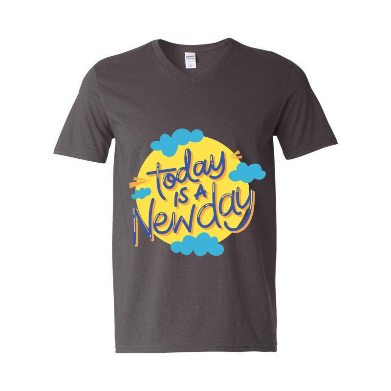Today is a new day V-Neck T-Shirt