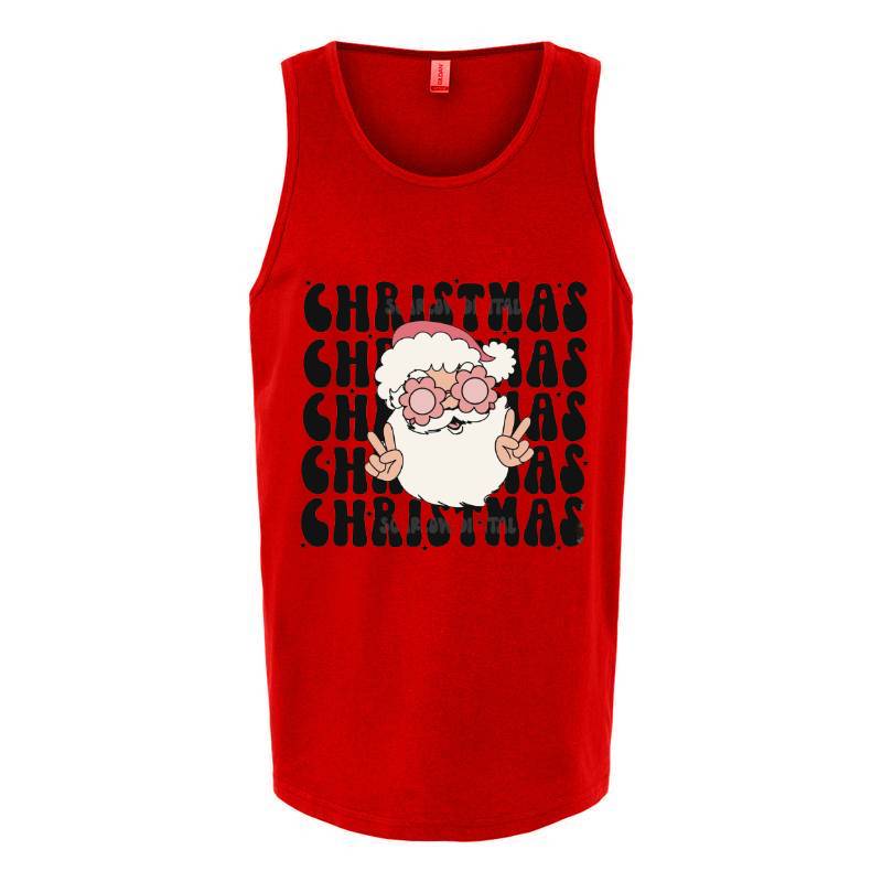 Cristmas Santa Tank Top T-Shirt