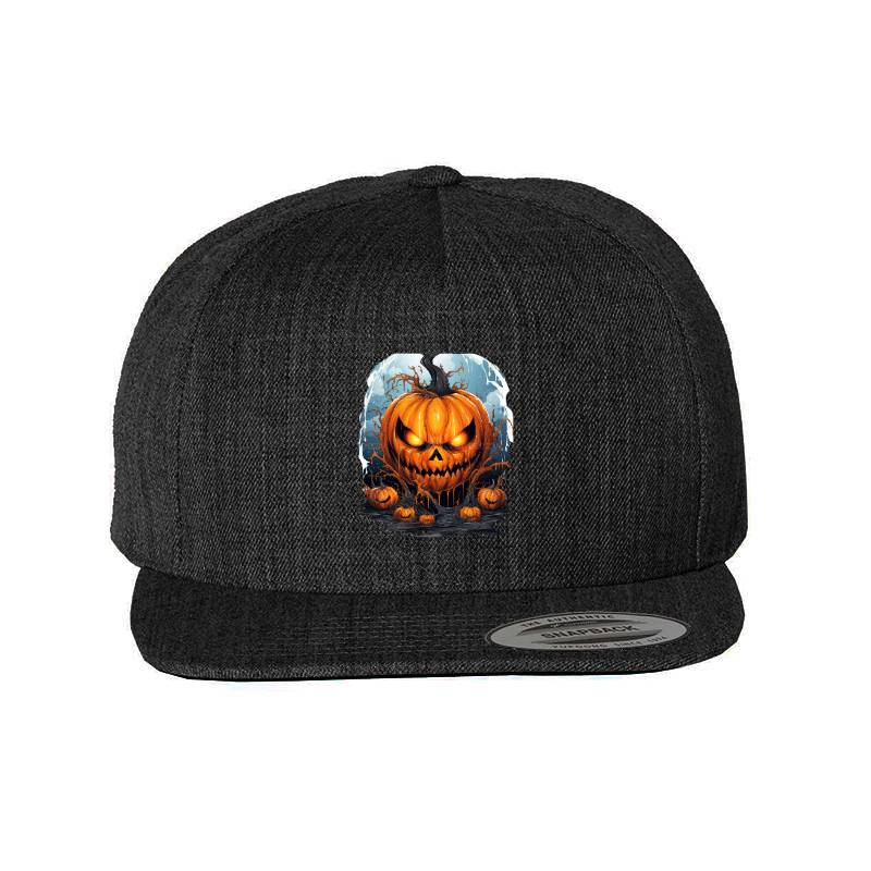 Scary Halloween Cartoon Classic Cap