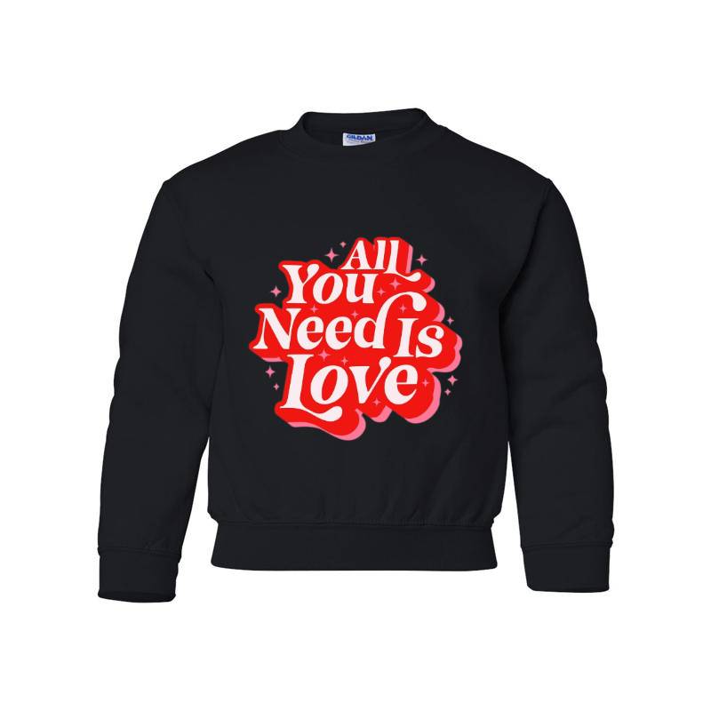 Valentine's Day Youth Crewneck Sweatshirt 