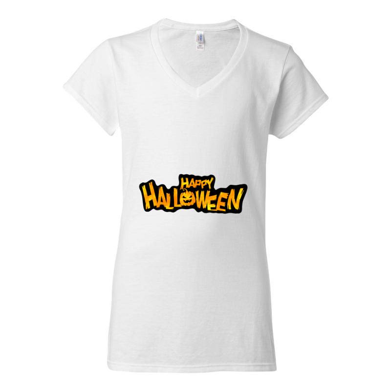 Halloween V-Neck T-Shirt