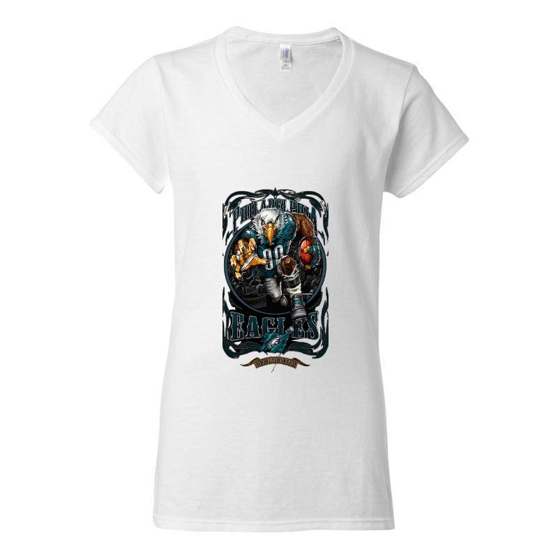 Philadelphia Eagles V-Neck T-Shirt