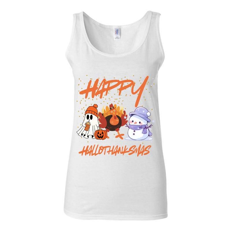 Happy Hallothanks Tank Top T-Shirt