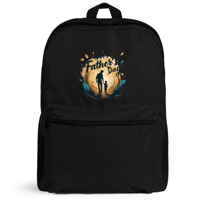 Father And Children Backpack