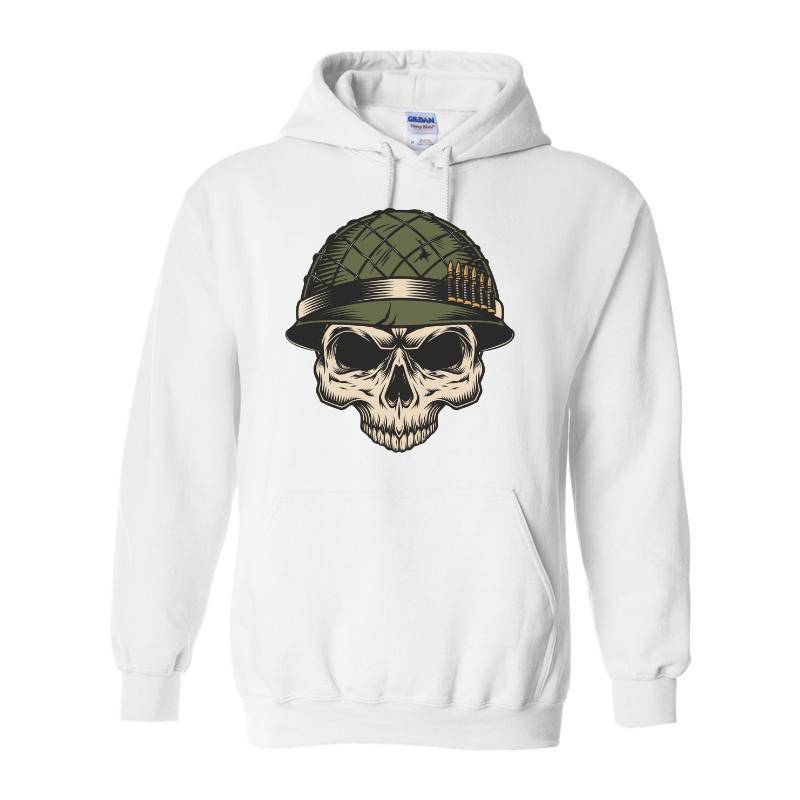 Soldier Skull Hoodie