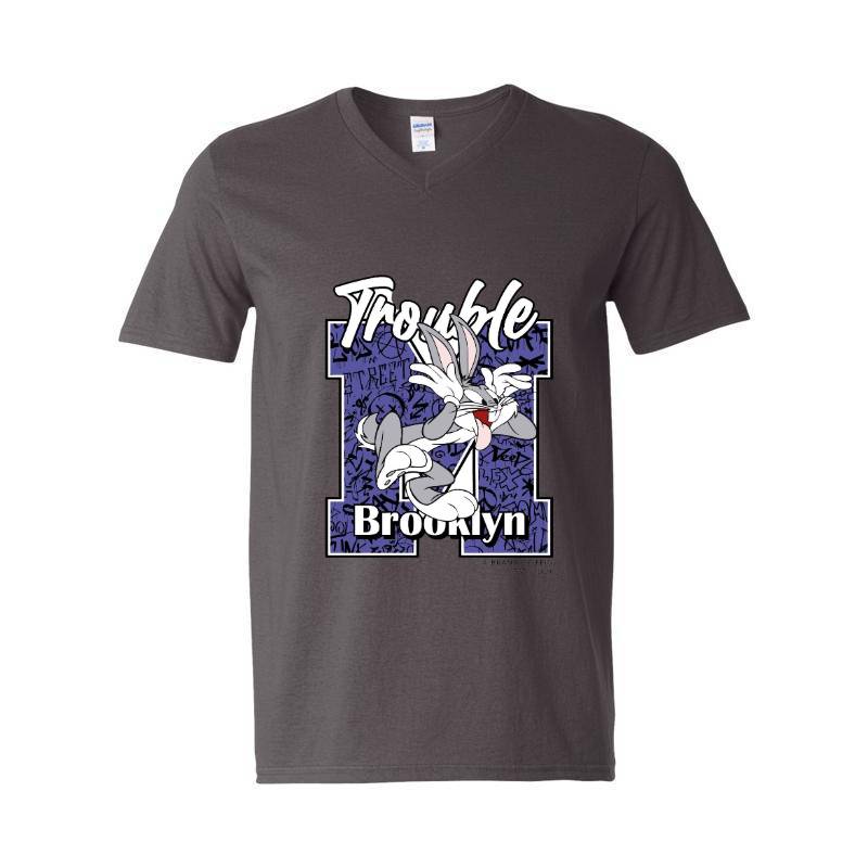 Trouble Brooklyn V-Neck T-Shirt
