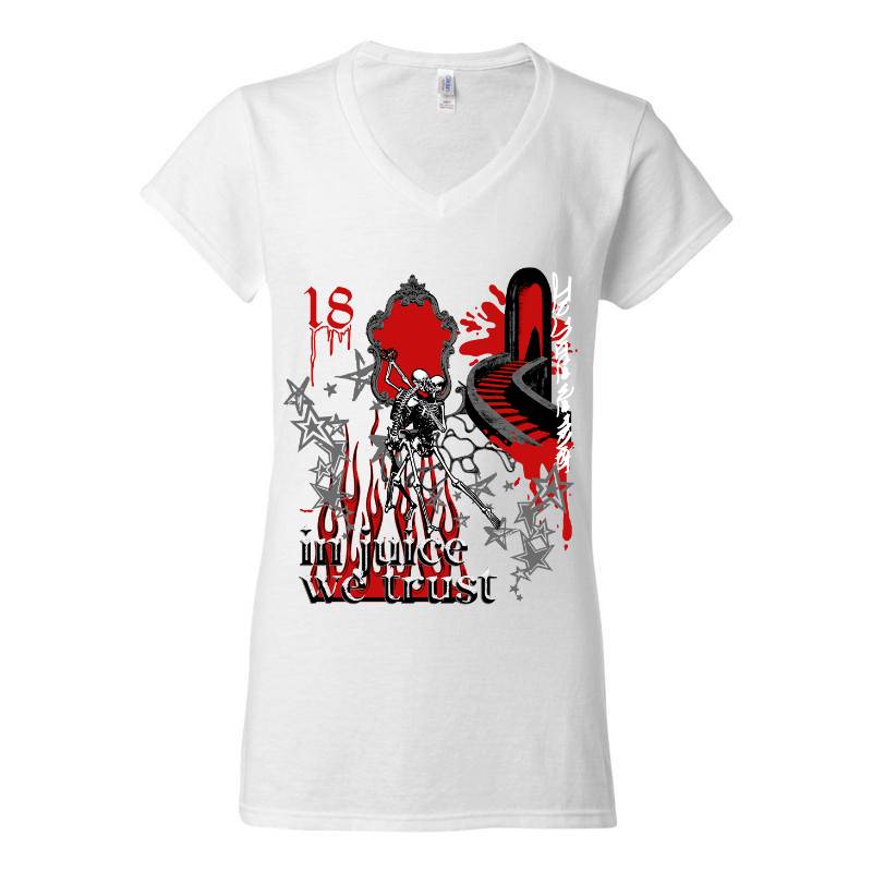 We Trust V-Neck T-Shirt