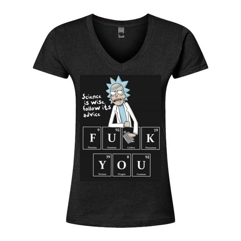 Ricky And Morty V-Neck T-Shirt