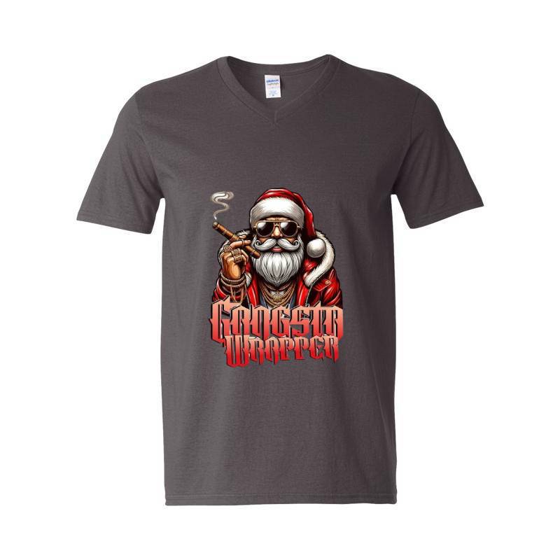 Cristmas Santa V-Neck T-Shirt