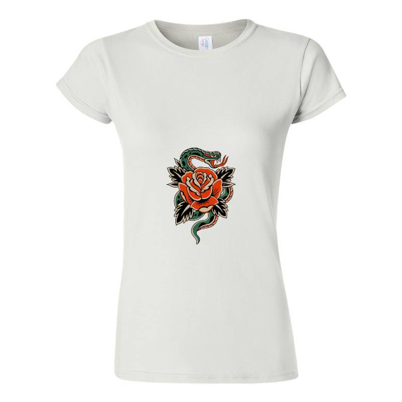 Rose and Snake T-Shirt