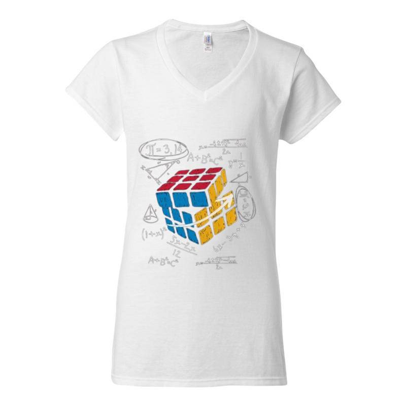 Math V-Neck T-Shirt