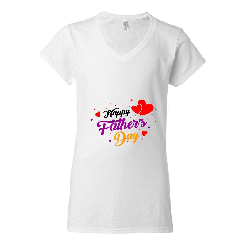 Fathers Day V-Neck T-Shirt