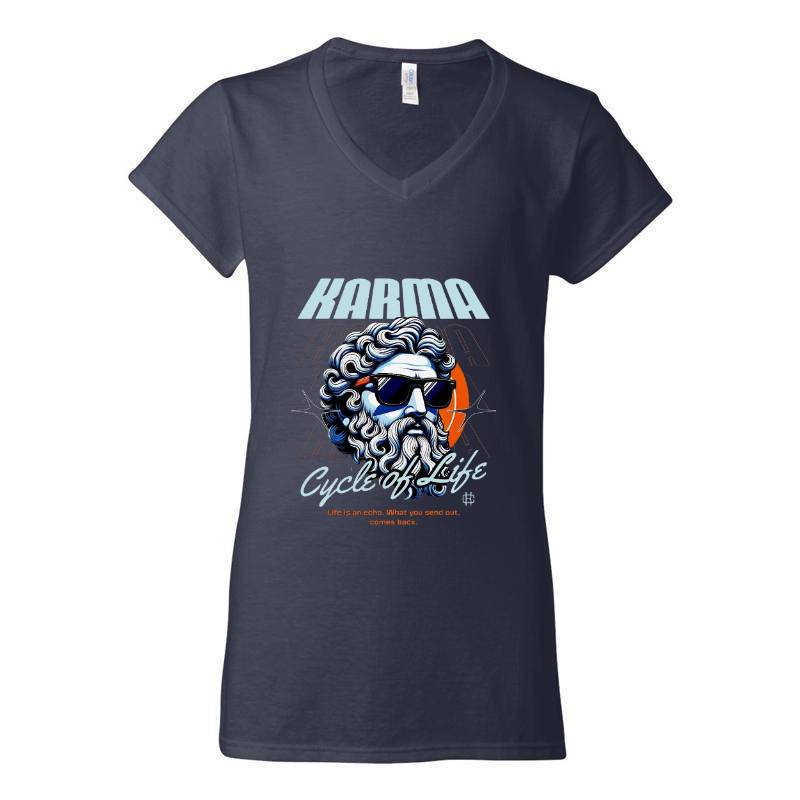 Karma V-Neck T-Shirt