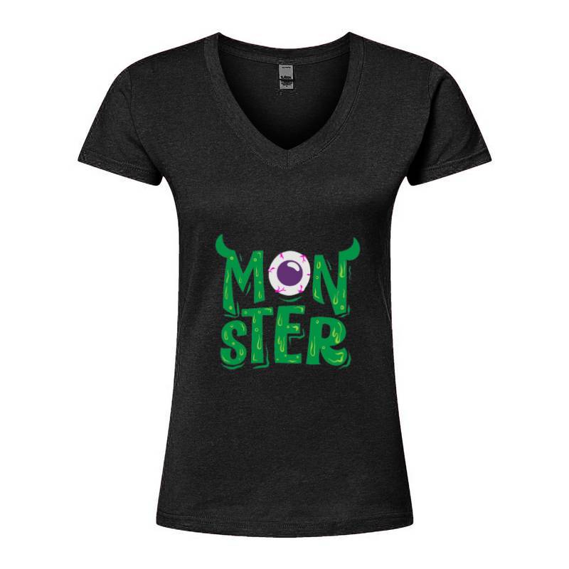 Monster V-Neck T-Shirt