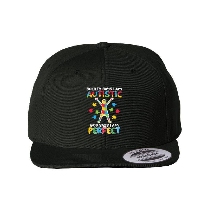Autistic Snapback Cap