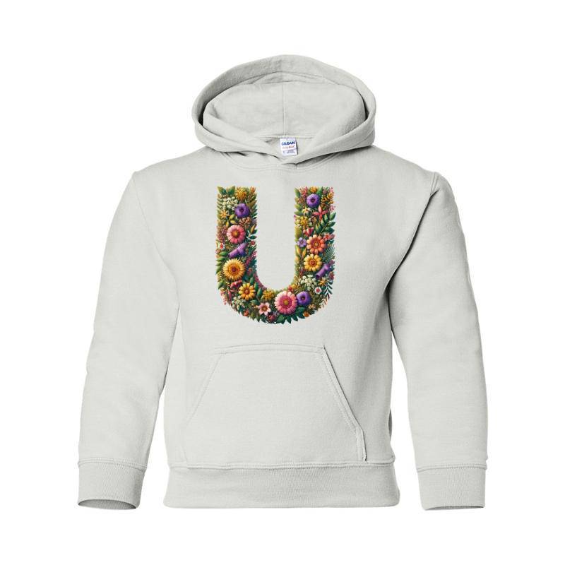 Letter U Hooded Sweatshirt