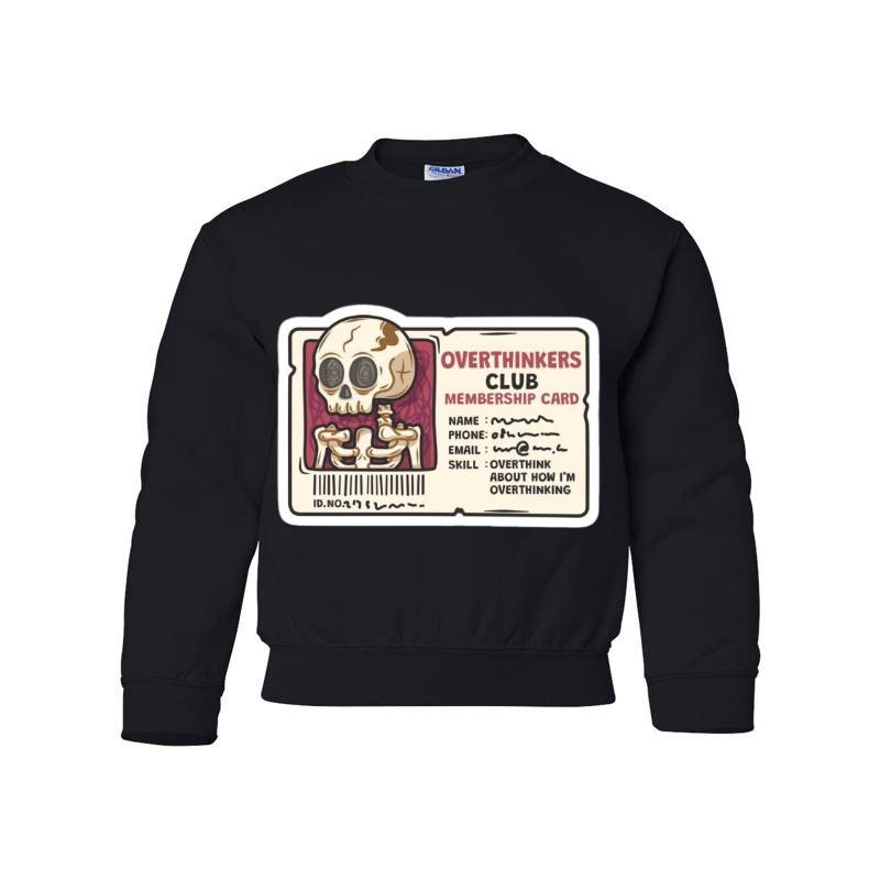 Skull Youth Crewneck Sweatshirt 