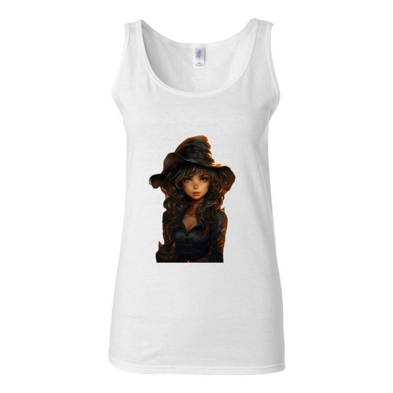 Halloween Girl Tank Top T-Shirt