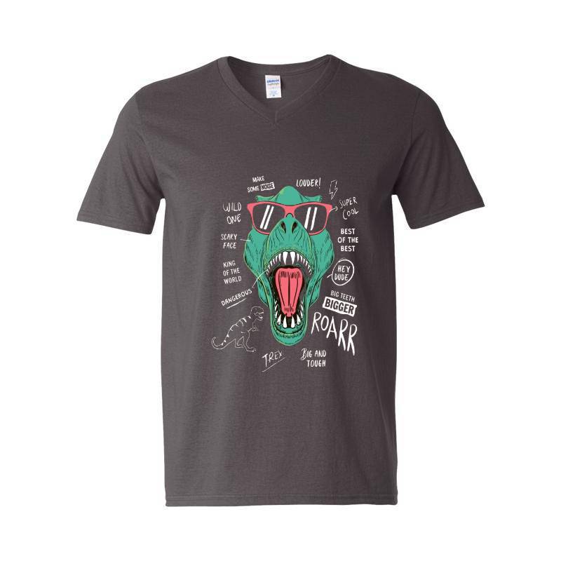 Dino V-Neck T-Shirt