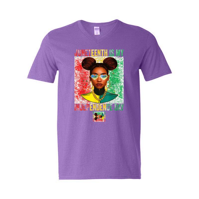 INDEPENDENCE DAY V-Neck T-Shirt