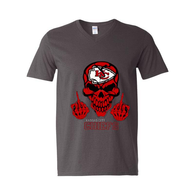 Kansas City Chiefs V-Neck T-Shirt