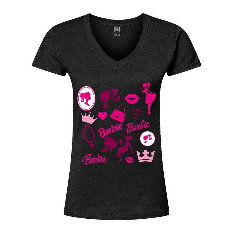 Barbie V-Neck T-Shirt