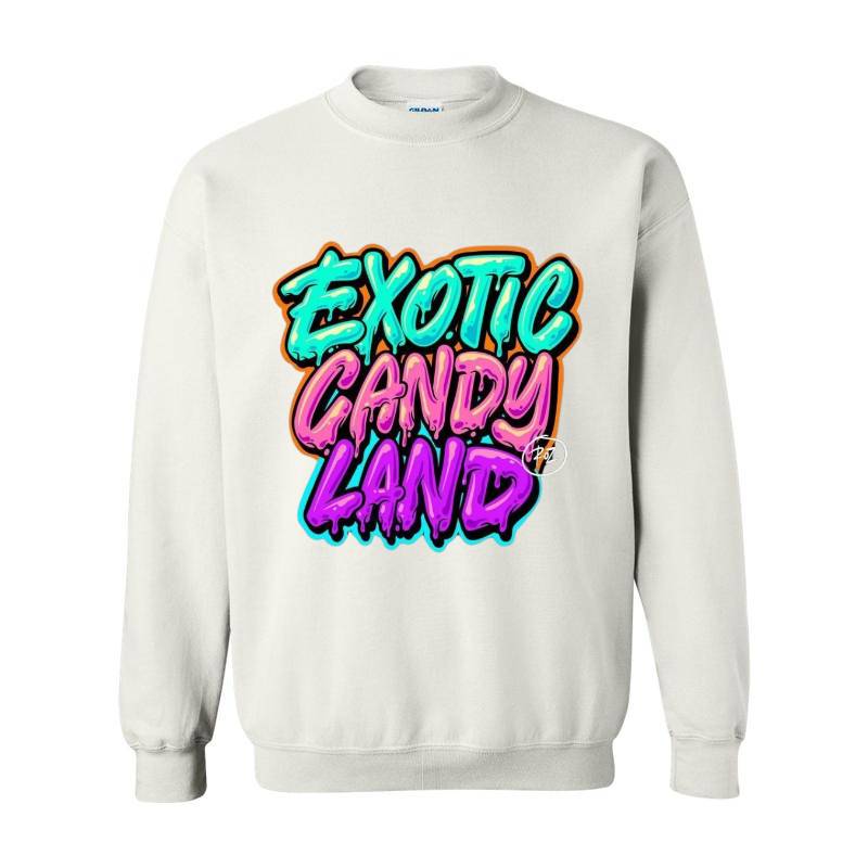 Exotic Candy Land Crewneck Sweatshirt 