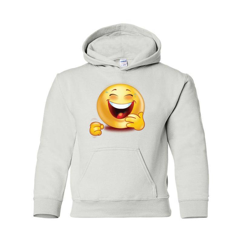 Happy Emoji Hooded Sweatshirt
