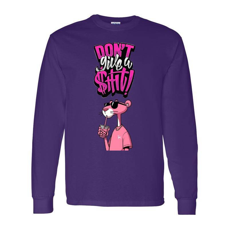 Don't give a shit Long Sleeve Shirt