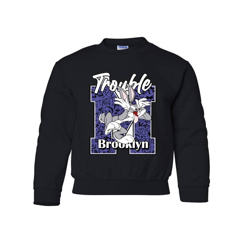 Trouble Brooklyn Youth Crewneck Sweatshirt 