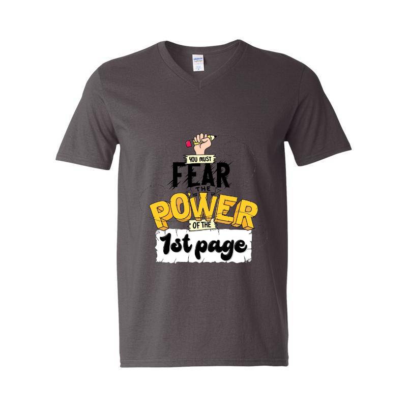 Fear Power V-Neck T-Shirt