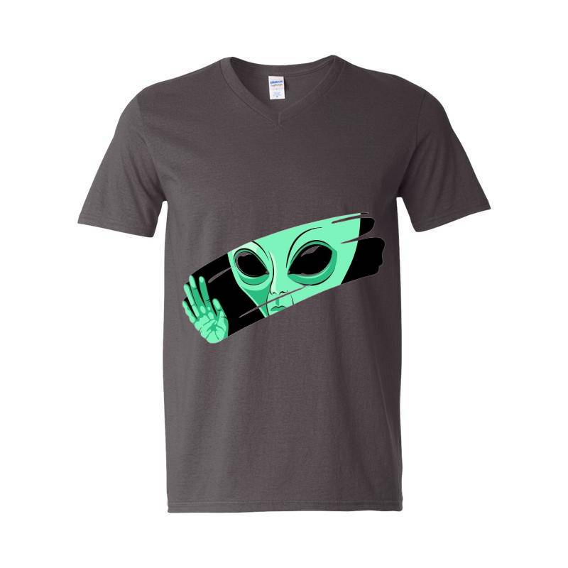 Alien V-Neck T-Shirt