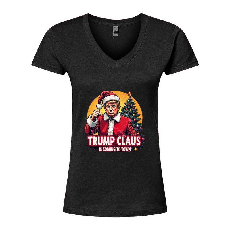 Trump Christmas V-Neck T-Shirt