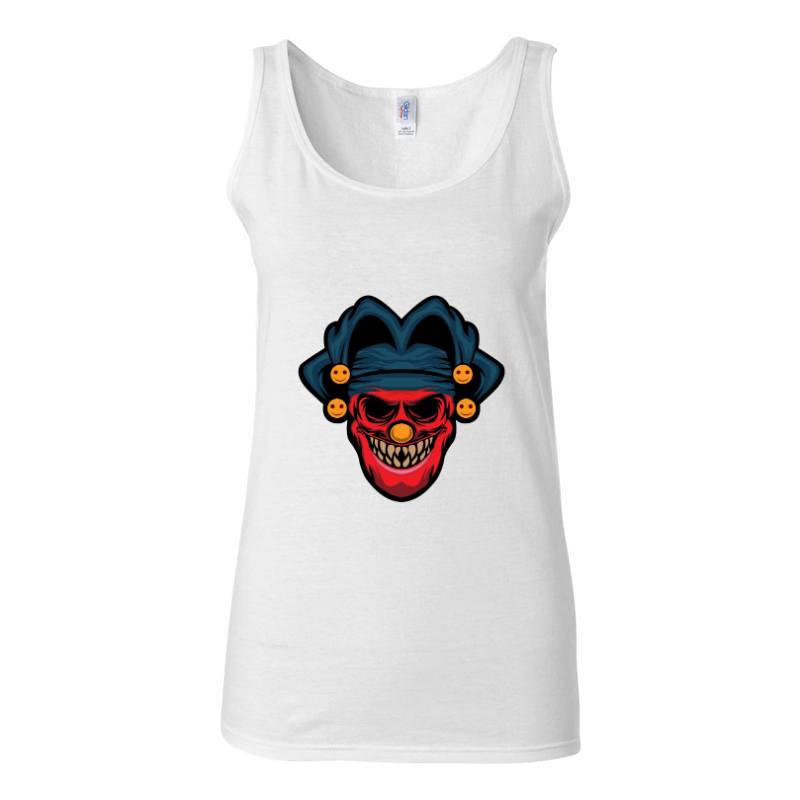 Evil Clown Tank Top T-Shirt