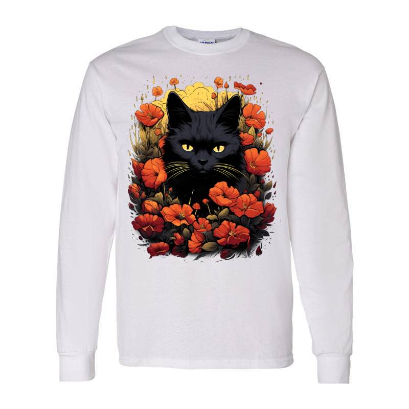 Sly Cat Ladies Long Sleeve Shirt