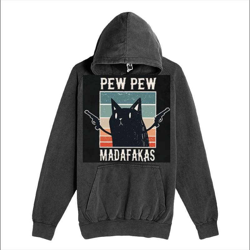 Gangster Cat Hoodie