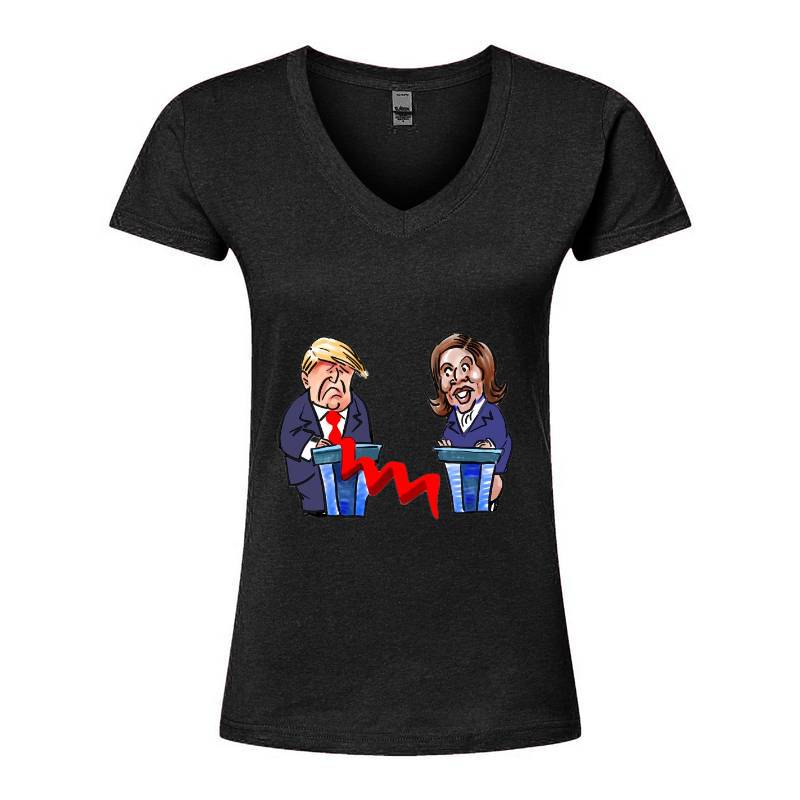 Kamala Trump V-Neck T-Shirt