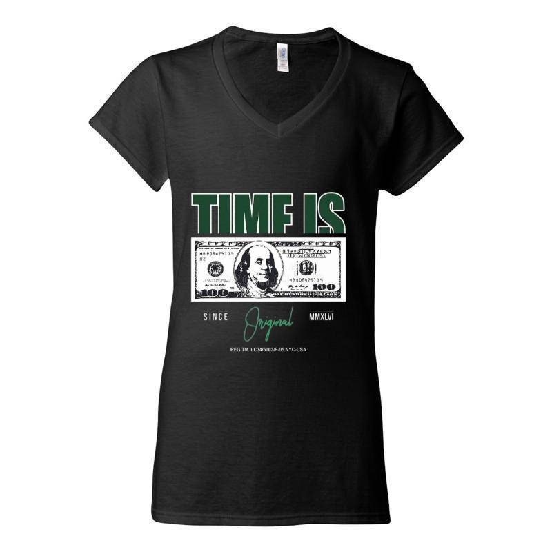 Time Is Money V-Neck T-Shirt