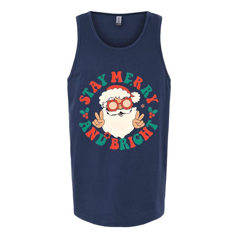 Cristmas Santa Tank Top T-Shirt