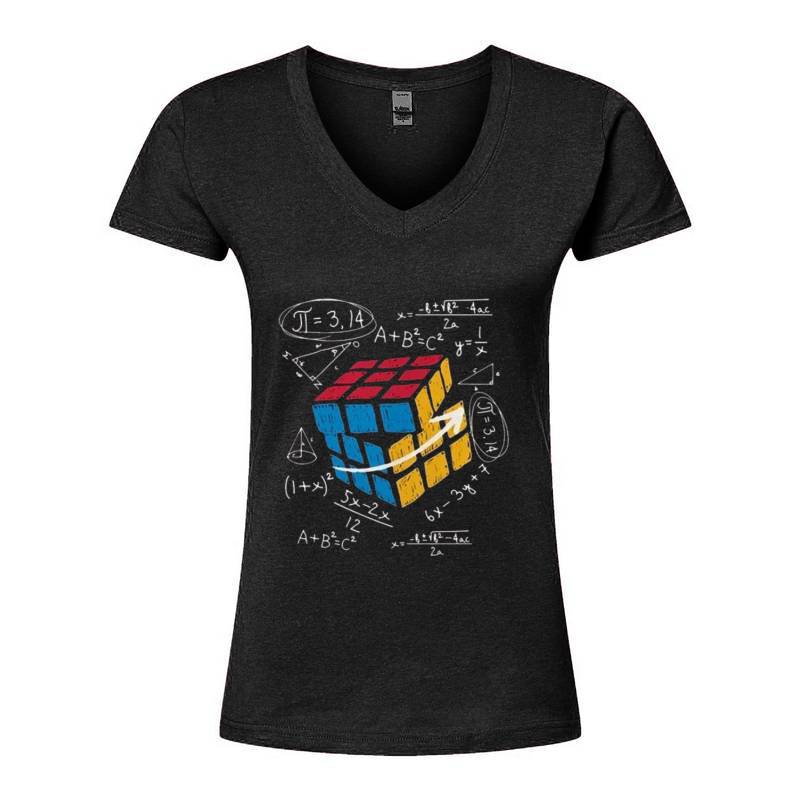 Math V-Neck T-Shirt
